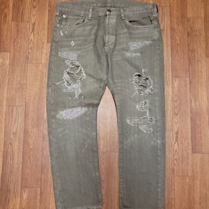 Denim supply Ralph Lauren distressed jeans